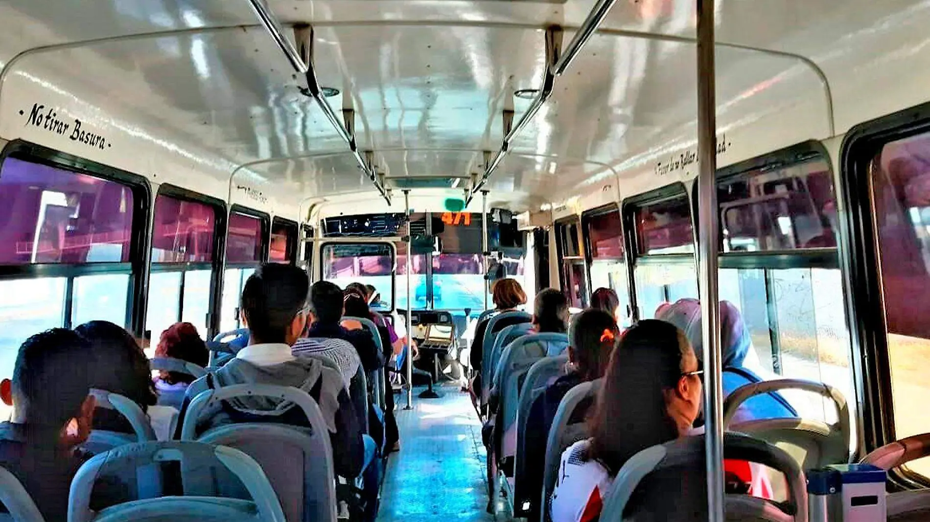 usuarios de transporte publico